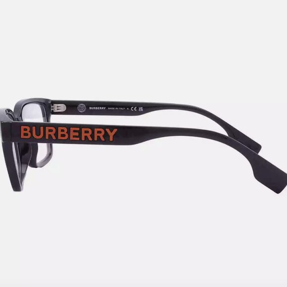 Burberry Orange Demo Men's Eyeglasses New With Full Box - Picture 4 of 4